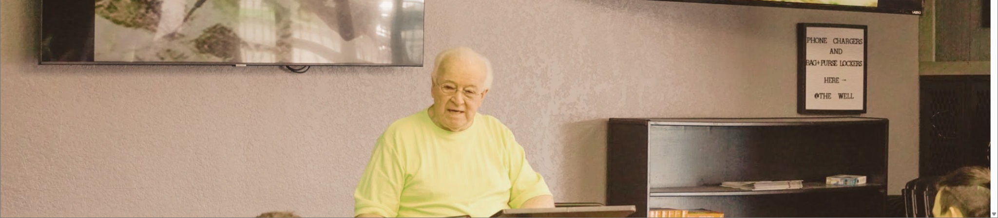 Nat Cooper teaching in a classroom setting